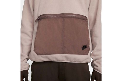 nike polar fleece hoodie taupe fd4338 272 4