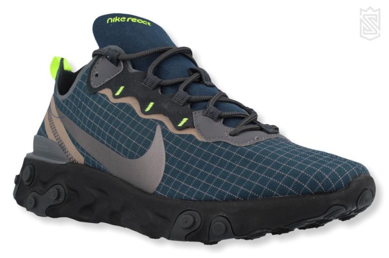 nike react element 55 petrol grau cd1503 400 1