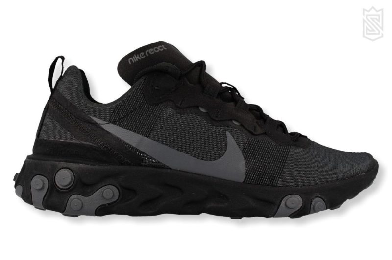 nike react element 55 schwarz bq6166 008