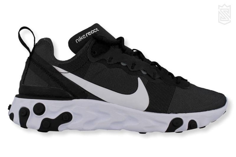 nike react element 55 wmns schwarz bq2728 003