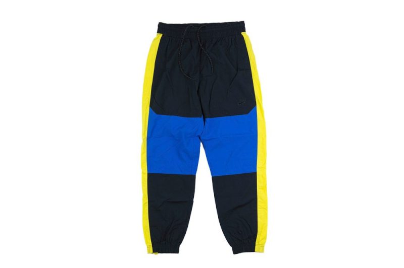 nike reissue woven pant schwarz gelb blau bv5387 014 01