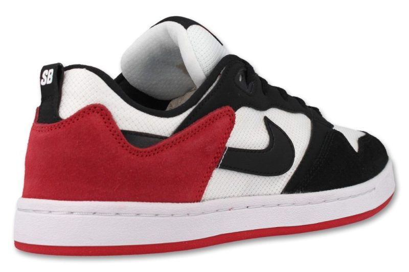 nike sb alleyoop schwarz weiss rot cj0882 102 3