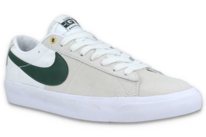 nike sb zoom blazer low pro gt weiss gruen dc7695 102 2