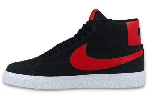 nike sb zoom blazer mid schwarz rot fd0731 002 3