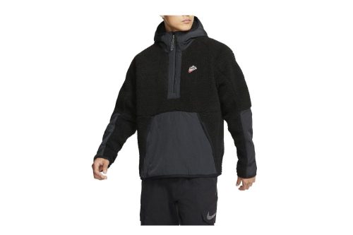 nike sherpa nsw hoodie schwarz bv3766 010 2