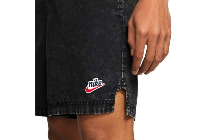 nike sportswear essentials woven shorts schwarz dc1877 010 02