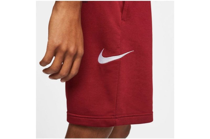 nike sportswear french terry crew sweatpant rot cw7397 677 2