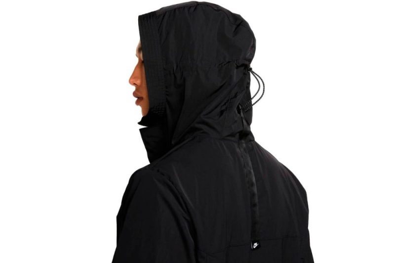 nike sportswear hooded anorak schwarz da7378 010 02