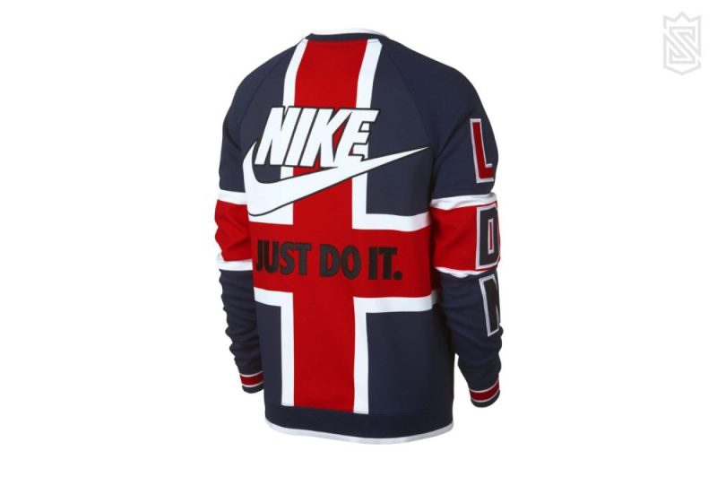 nike sportswear london crew rot blau ar1992 410 1