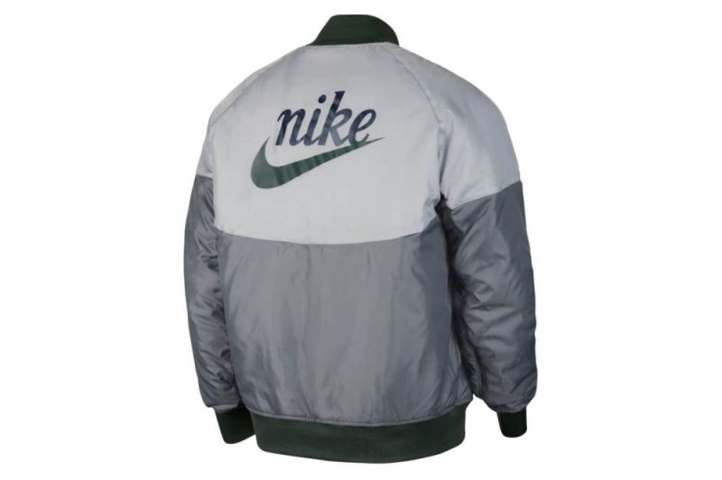 nike sportswear reversible jacket gruen grau cz9998 337 05