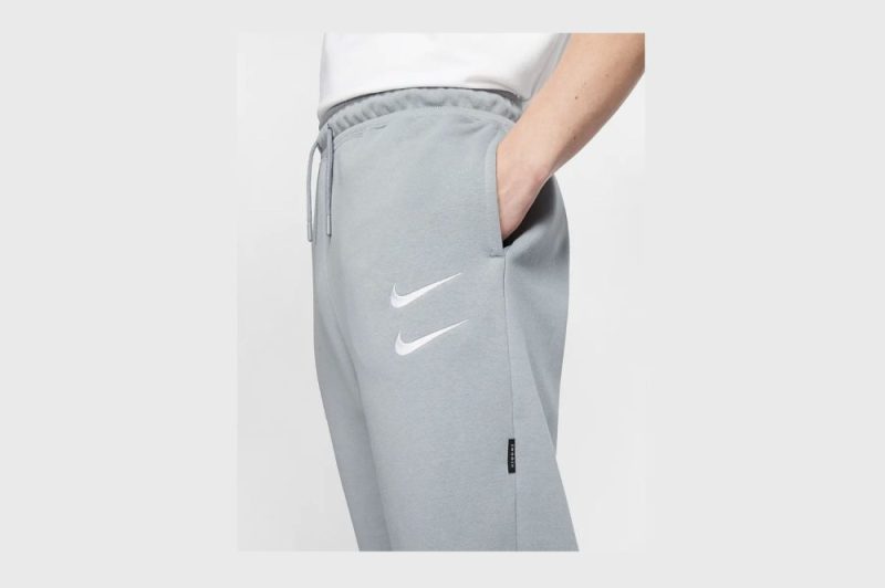 nike sportswear swoosh pant grau cj4869 073 2