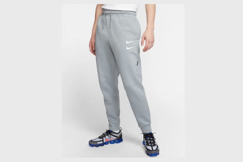 nike sportswear swoosh pant grau cj4869 073 3