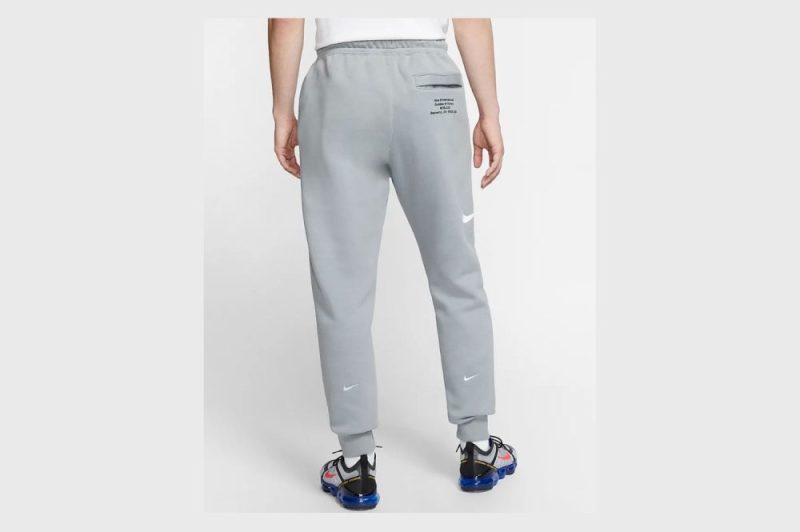 nike sportswear swoosh pant grau cj4869 073 4