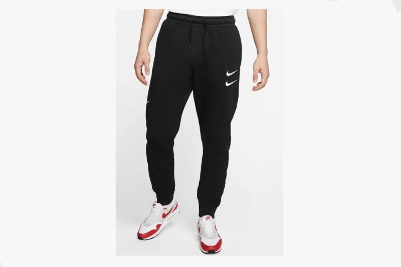 nike sportswear swoosh pant schwarz cj4869 010 2