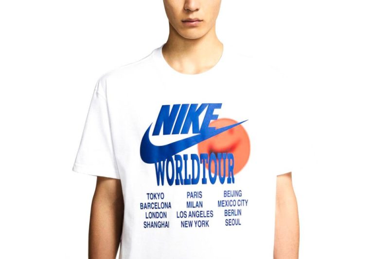 nike sportswear t shirt worldtour weiss da0937 100 02