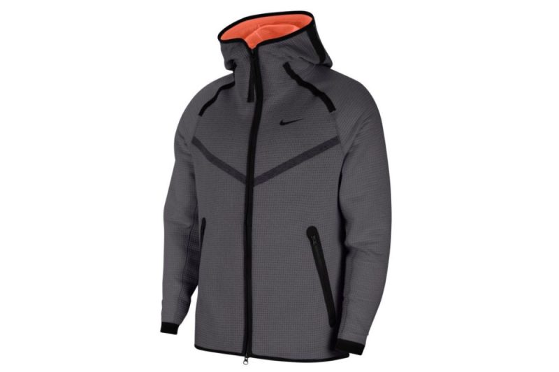 nike sportswear tech pack windrunner hoodie grau cu3598 021