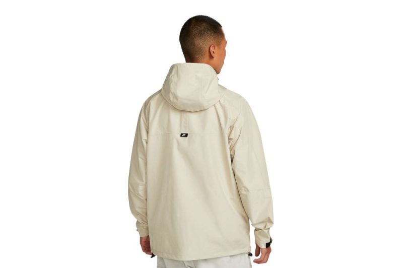 nike storm fit legacy hooded shell jacket beige dm5499 206 02