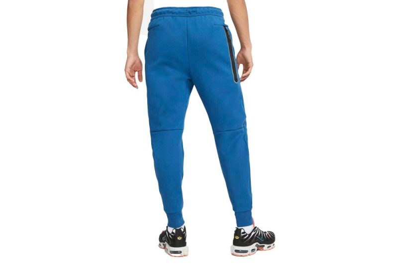 nike tech fleece brushed jogger blau dd4804 476 01