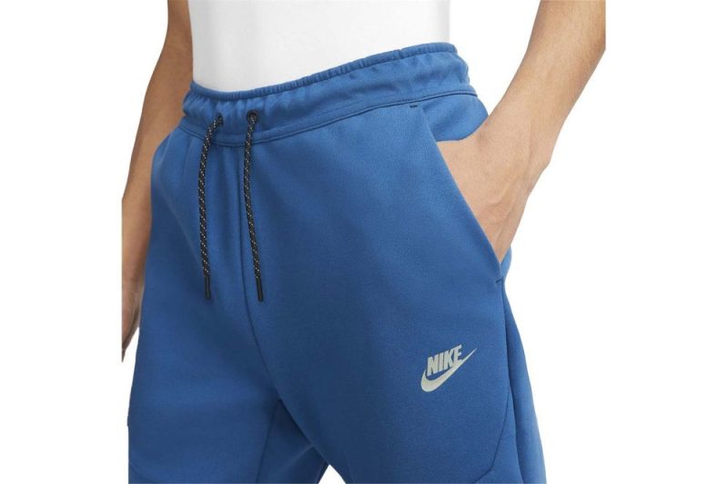 nike tech fleece brushed jogger blau dd4804 476 02