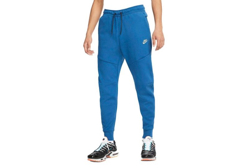 nike tech fleece brushed jogger blau dd4804 476