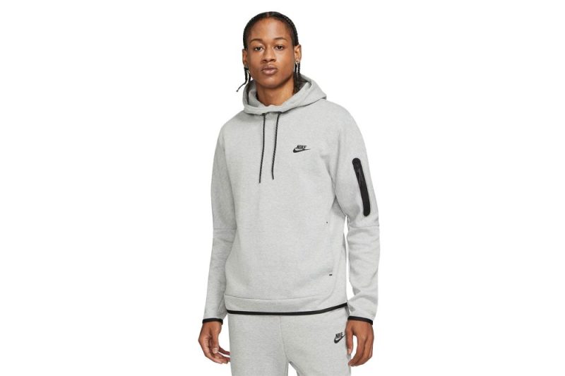 nike tech fleece pullover hoodie grau dd51764 063