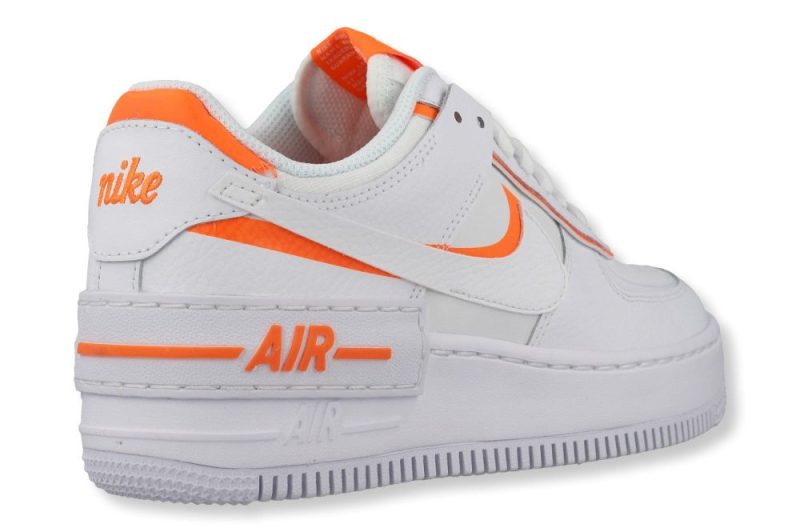 nike w air force 1 shadow weiss orange ci0919 103 3