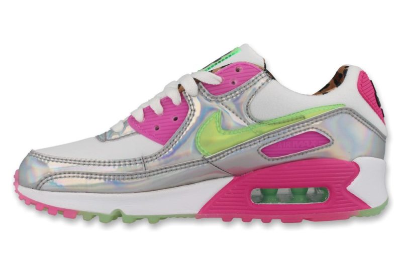 nike w air max 90 lx silber pink cq2559 100 3