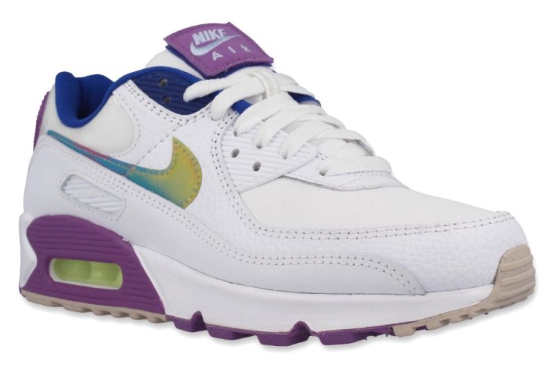 nike w air max 90 lx weiss hologram cj0623 100 1