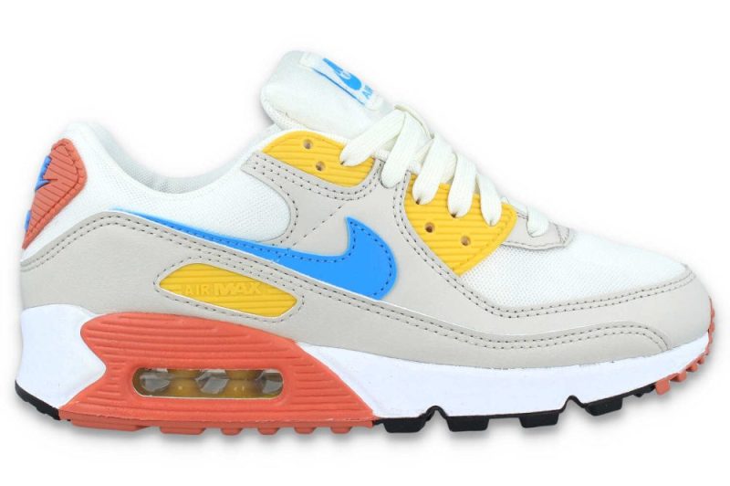 nike w air max 90 rot blau gelb dj9991 100 01