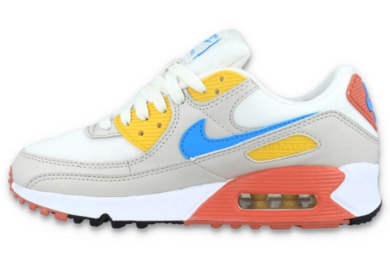 nike w air max 90 rot blau gelb dj9991 100 03