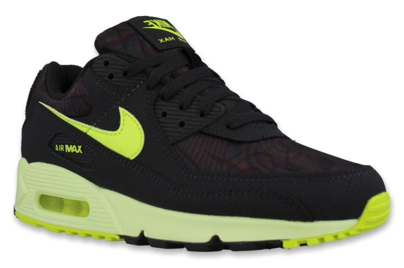 nike w air max 90 schwarz volt cz0378 001 1