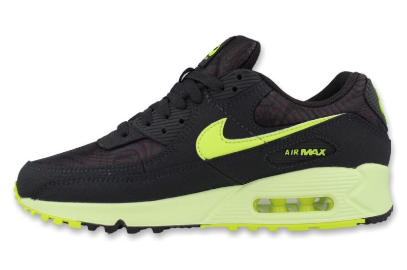 nike w air max 90 schwarz volt cz0378 001 2