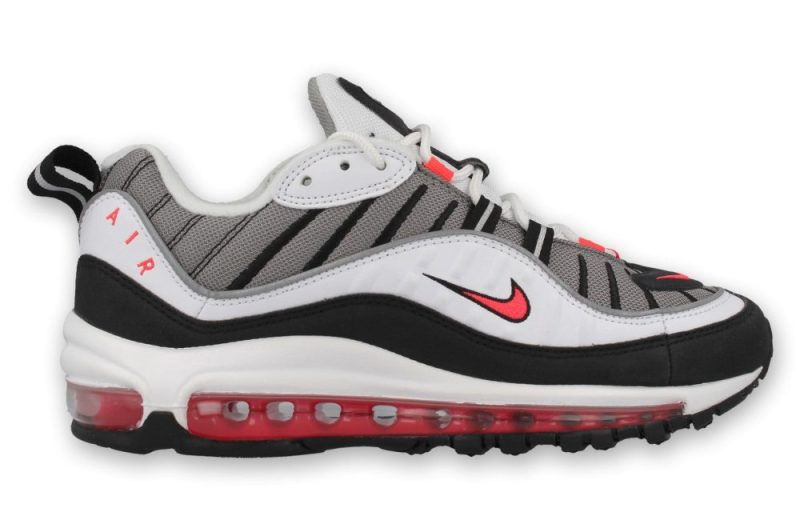 nike w air max 98 schwarz weiss rot ah6799 104