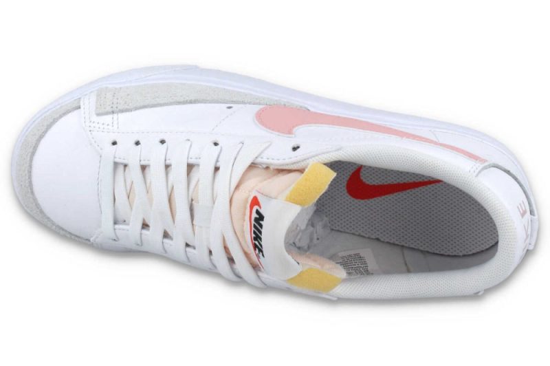 nike w blazer low platform weiss pink dj0292 103 06