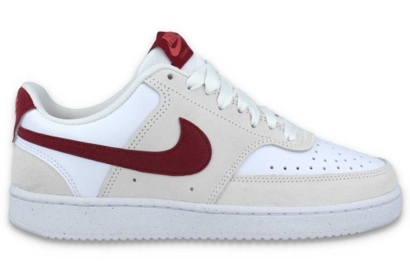 nike w court vision low weiss rot fq7628 100 1