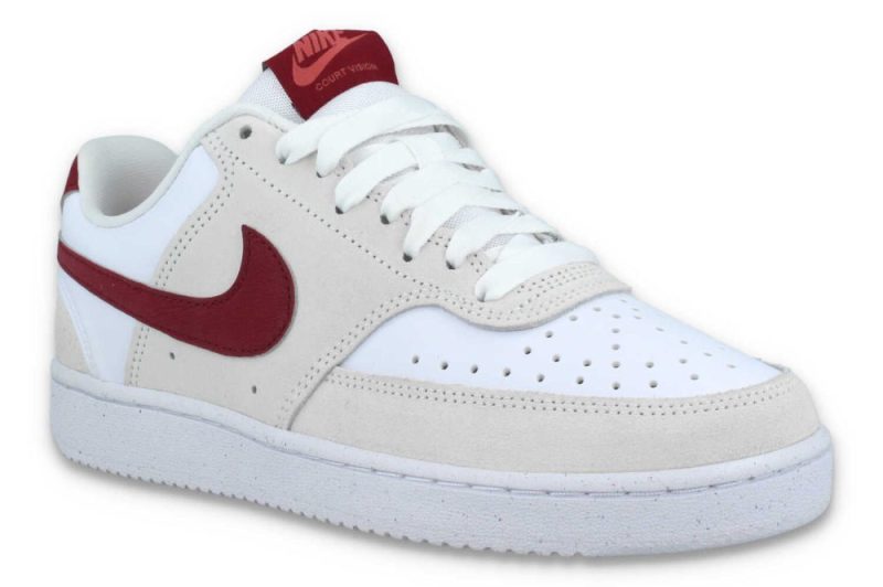 nike w court vision low weiss rot fq7628 100 2