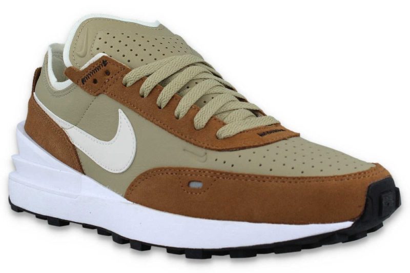 nike waffle one leather braun dx9428 200 2