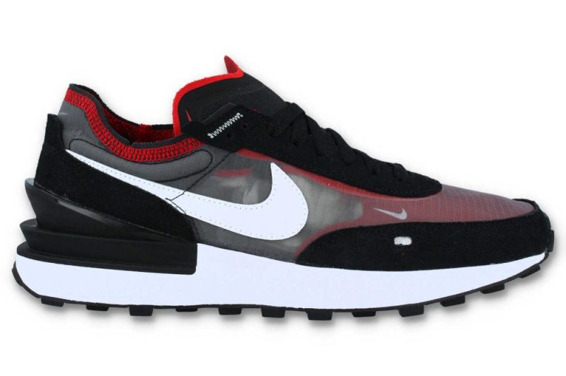 nike waffle one se schwarz rot dd8014 001 01