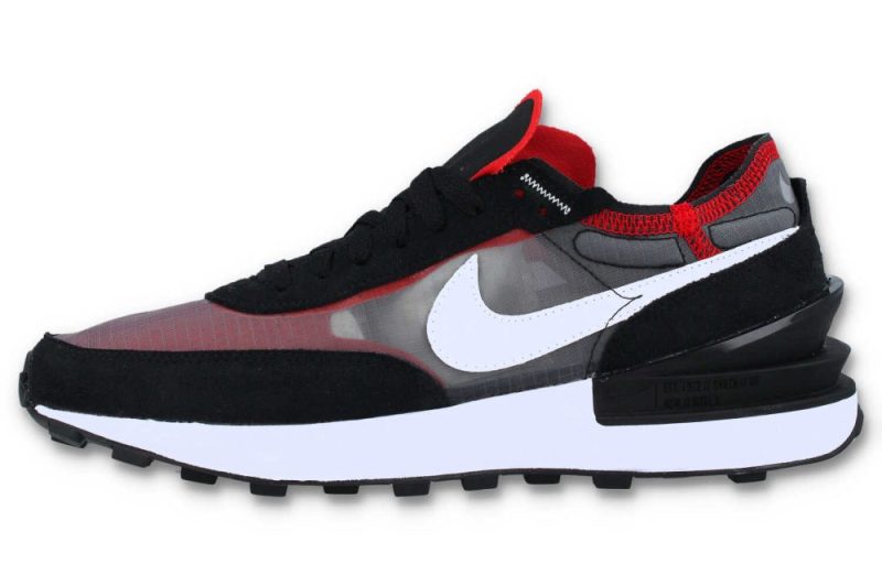 nike waffle one se schwarz rot dd8014 001 06