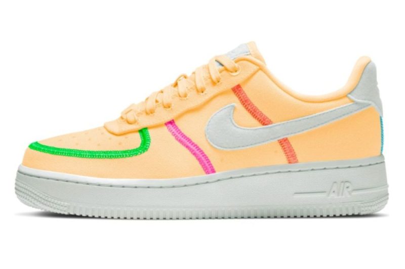 nike wmns air force 1 07 lx orange ck6572 800 01