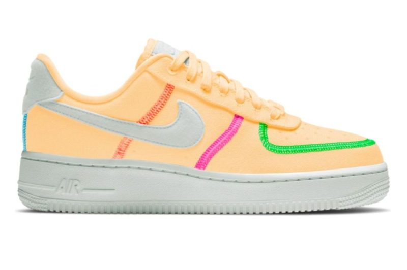 nike wmns air force 1 07 lx orange ck6572 800