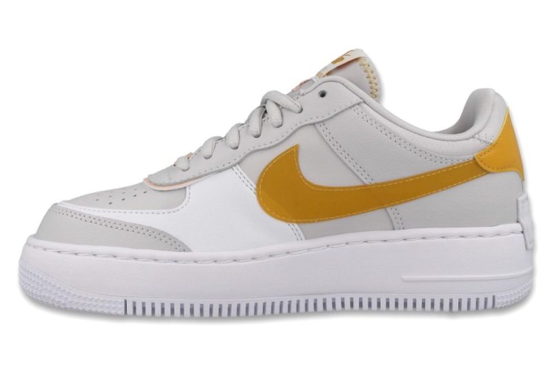 nike wmns air force 1 shadow grau gelb lachs cq9503 001 2