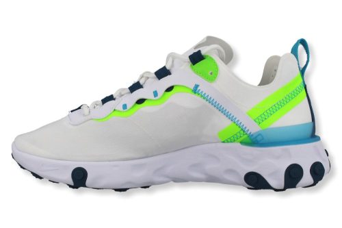 nike wmns react element 55 weiss blau volt bq2728 102 2