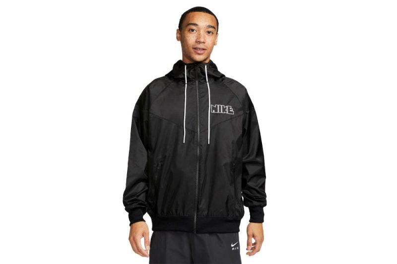 nike woven lined windrunner jacket schwarz dx0694 010 01