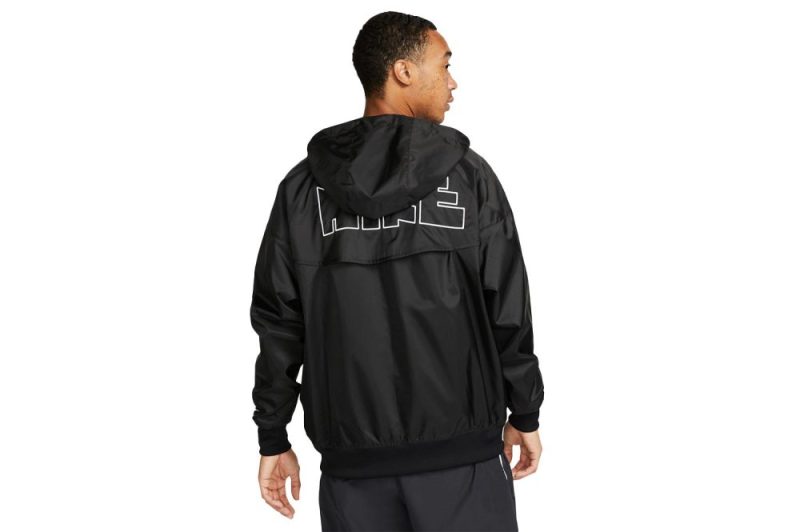 nike woven lined windrunner jacket schwarz dx0694 010 02