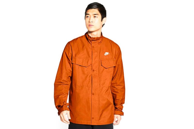 nike woven m65 jacket orange cz9922 893