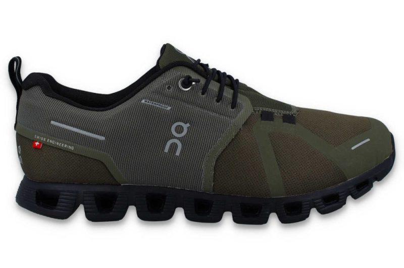 on running cloud 5 waterproof olive 59 98840 1