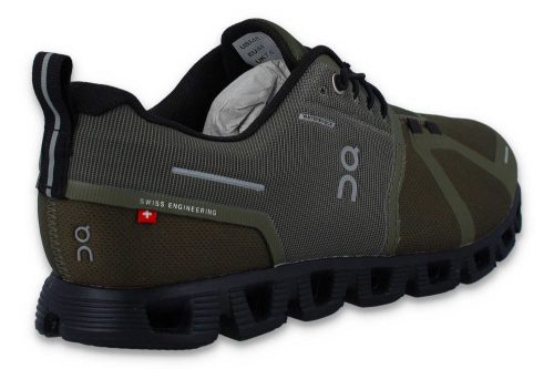 on running cloud 5 waterproof olive 59 98840 4