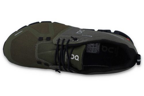 on running cloud 5 waterproof olive 59 98840 6