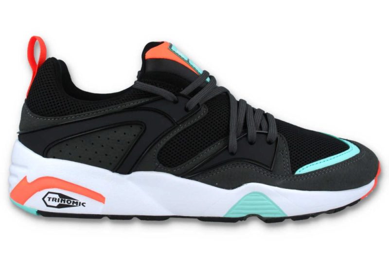 puma blaze of glory reverse classics schwarz tuerkis 383532 01 01